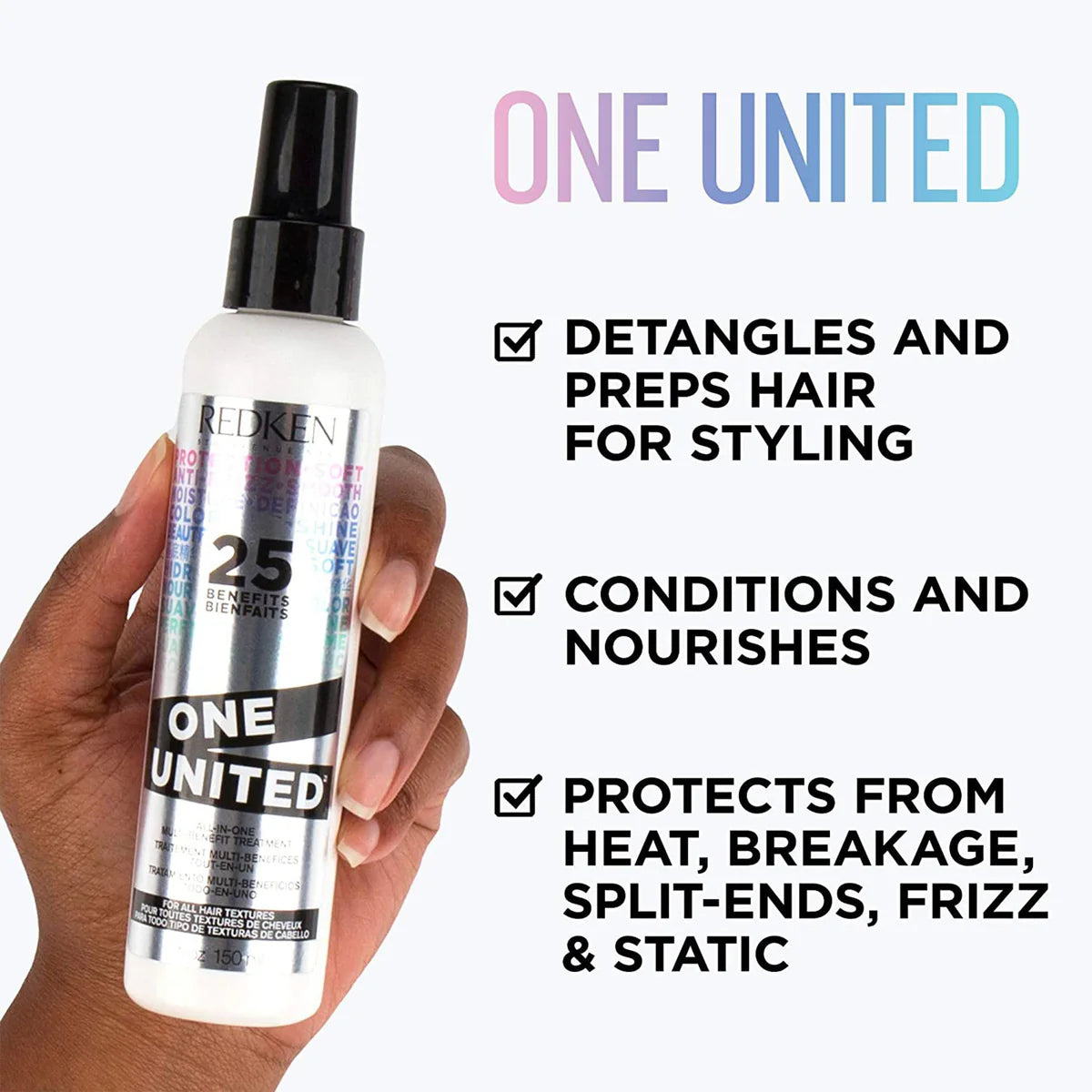 Redken traitement multi-bénéfices tout-en-un One United
