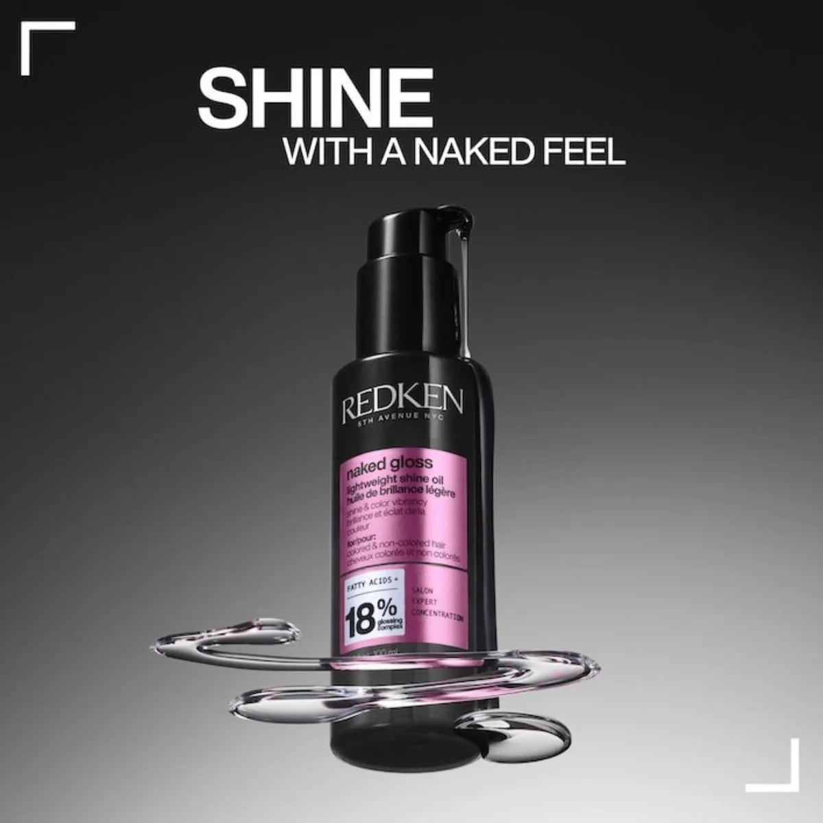 Redken huile de brillance légère