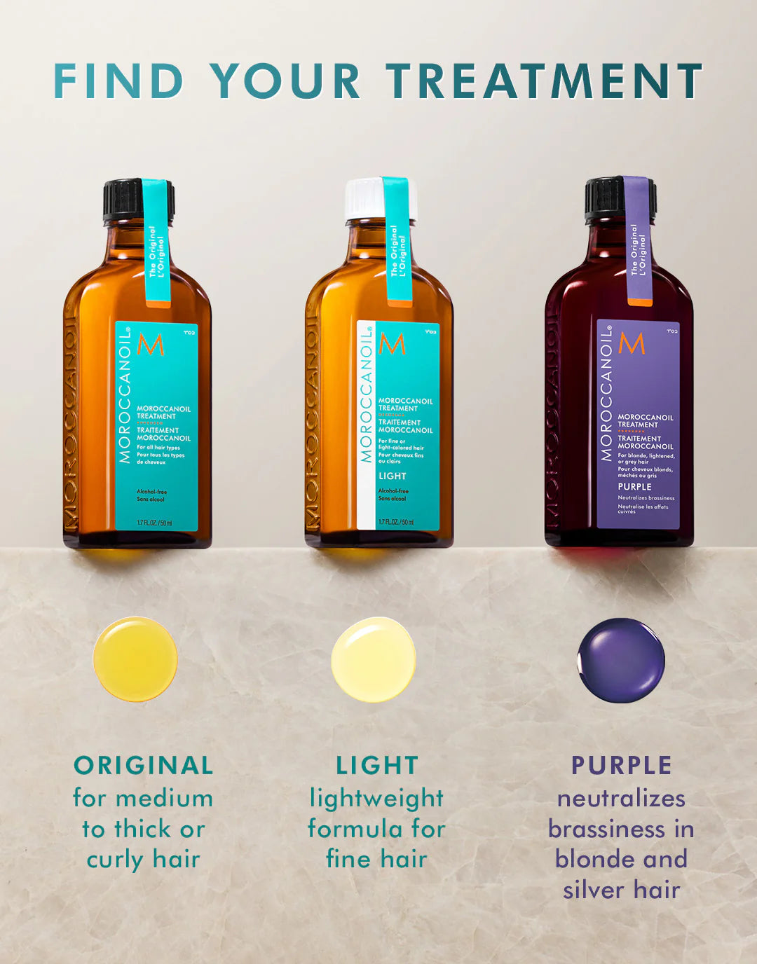 Traitement Moroccanoil light format voyage