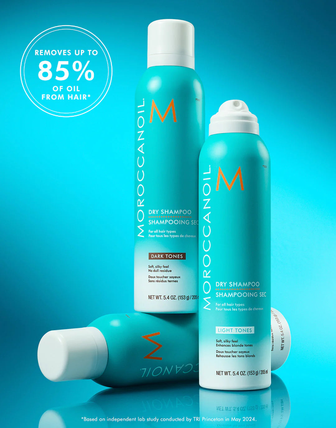 Shampooing sec ton clair
