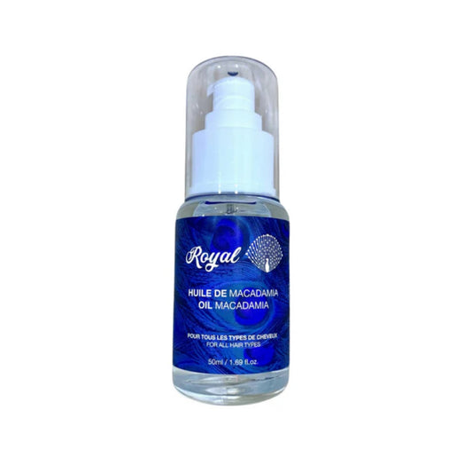 huile hydratante de macadamia royal