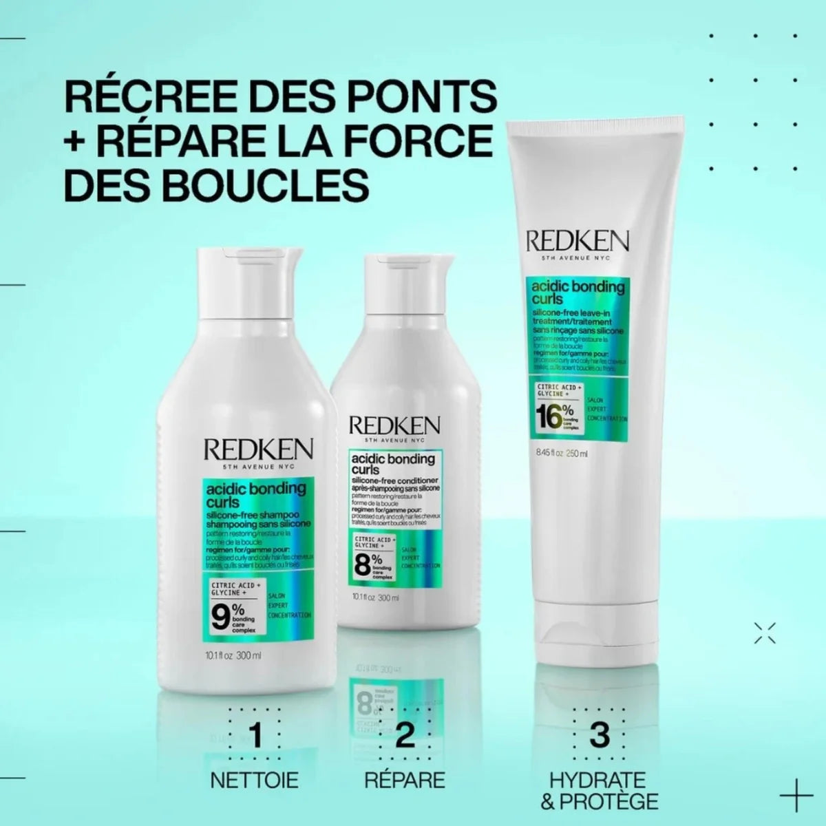 Redken shampooing acidic bonding curls 300 ml
