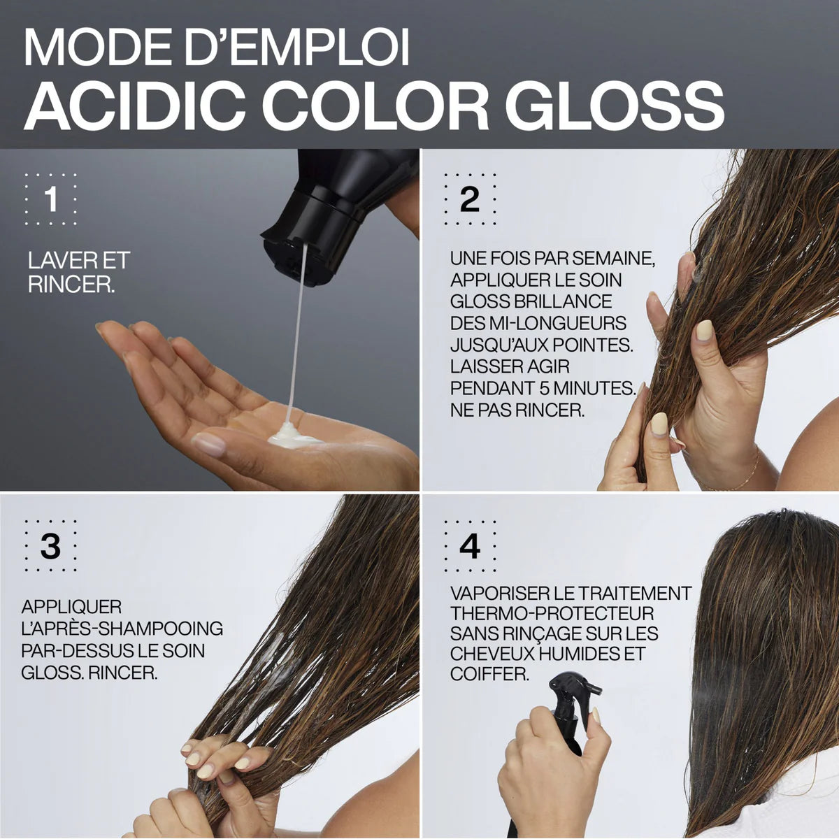 Redken shampooing acidic color gloss 1000 ml
