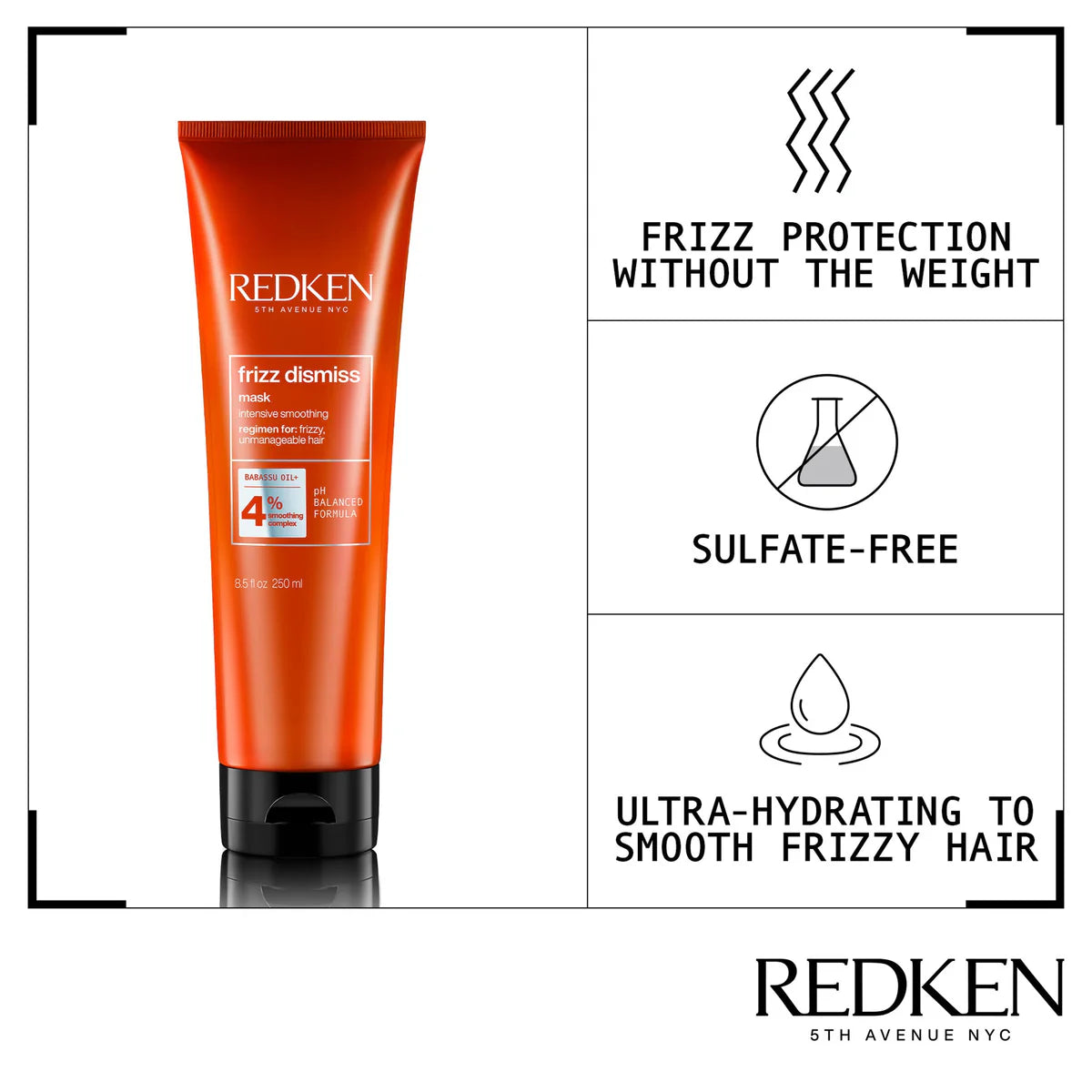 Redken masque frizz dismiss 250 ml