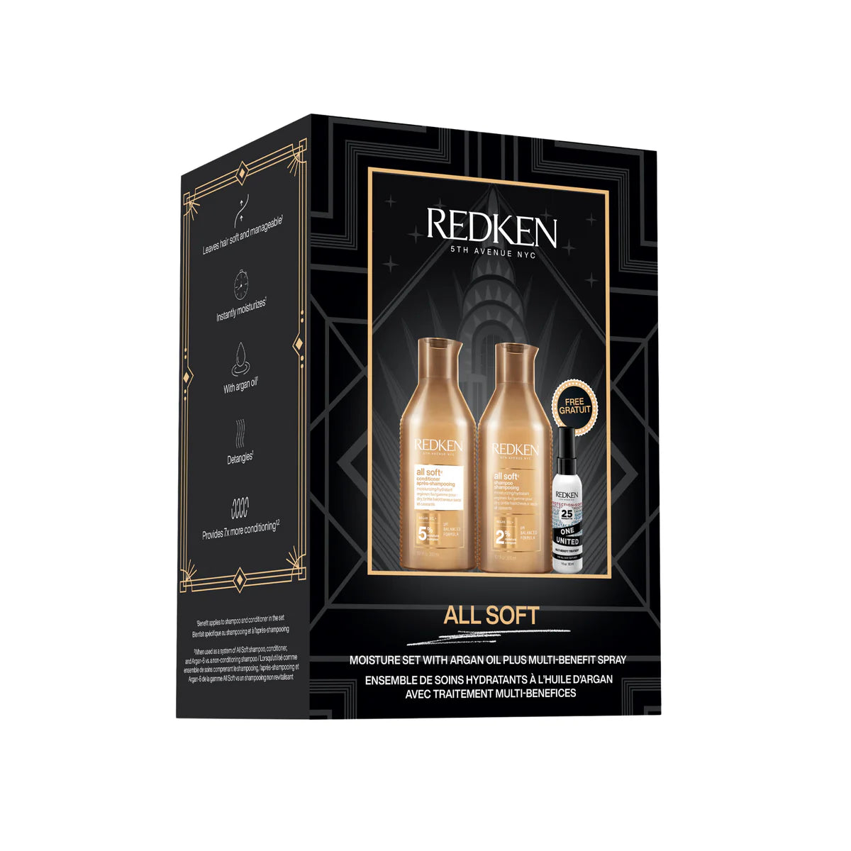 Redken  coffret des fêtes -all soft