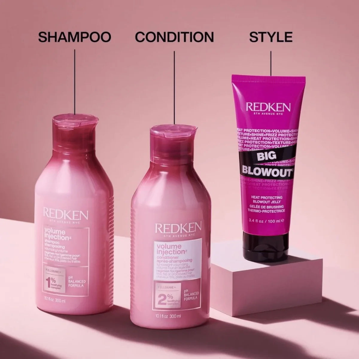 Redken coffret des fêtes -volume injection