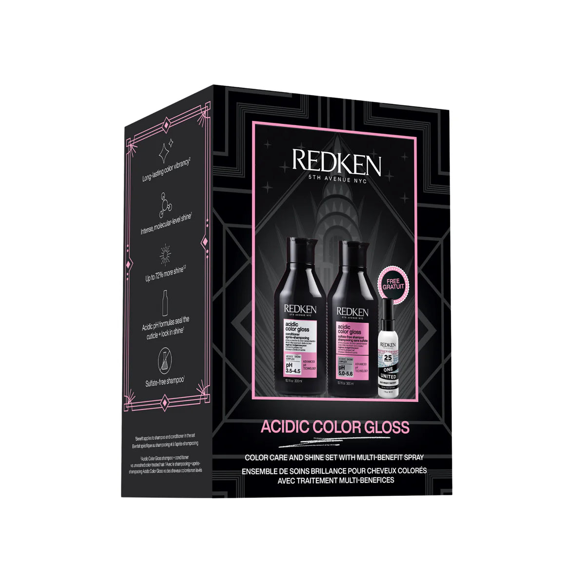 Redken coffret des fêtes -acidic color gloss