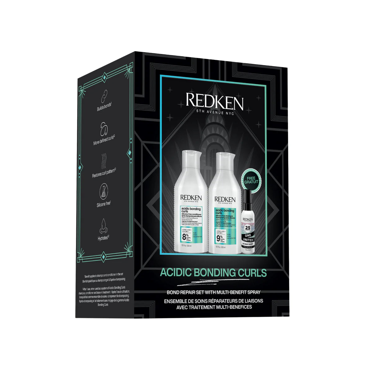 Redken coffret des fêtes -acidic bonding curls