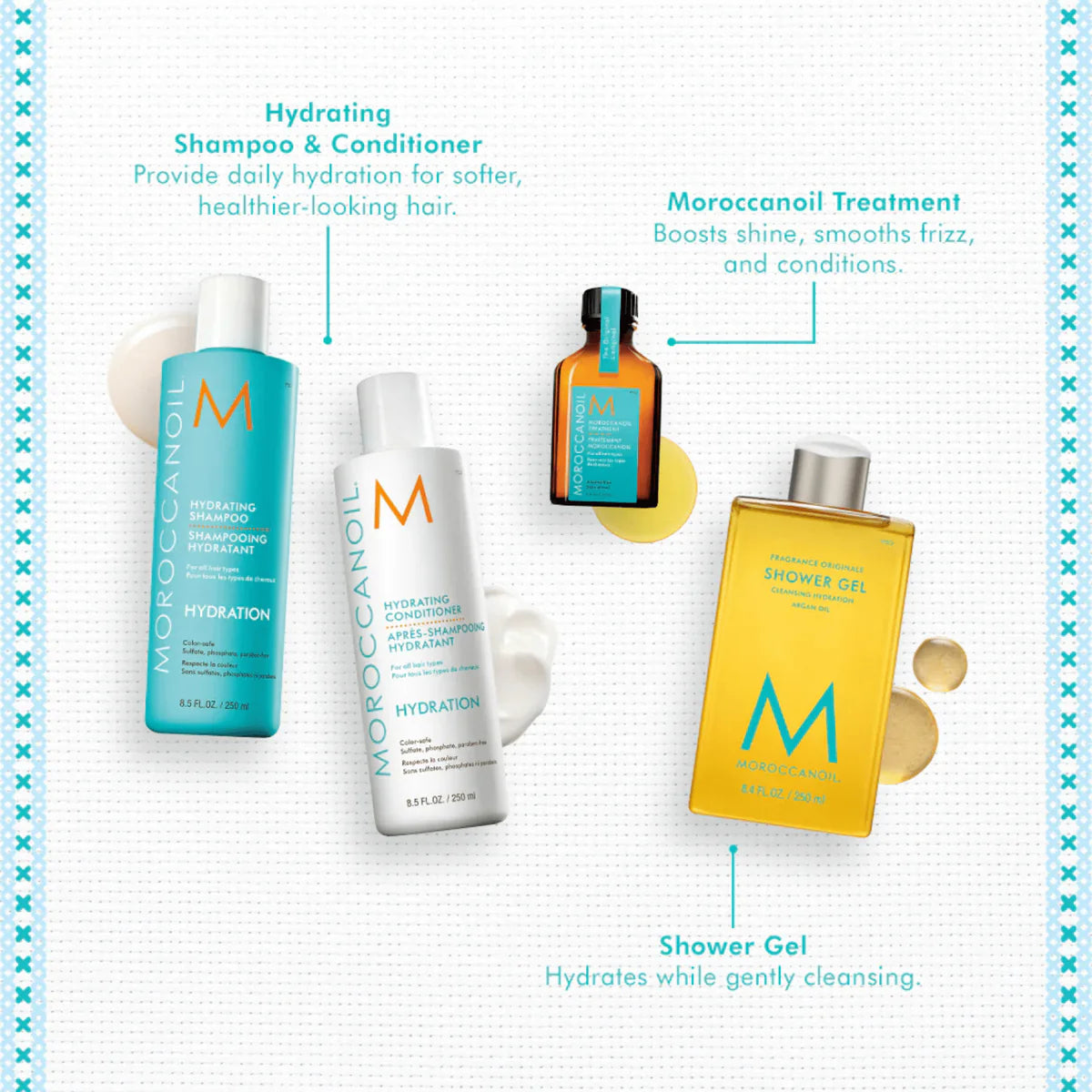 Moroccanoil coffret des fêtes -hydratation