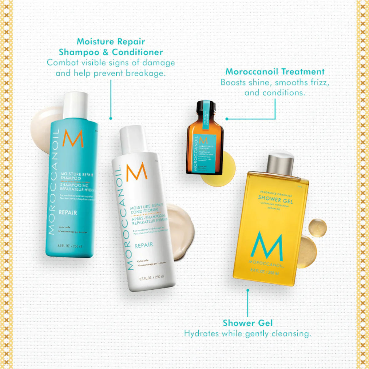 Moroccanoil coffret des fêtes -réparation