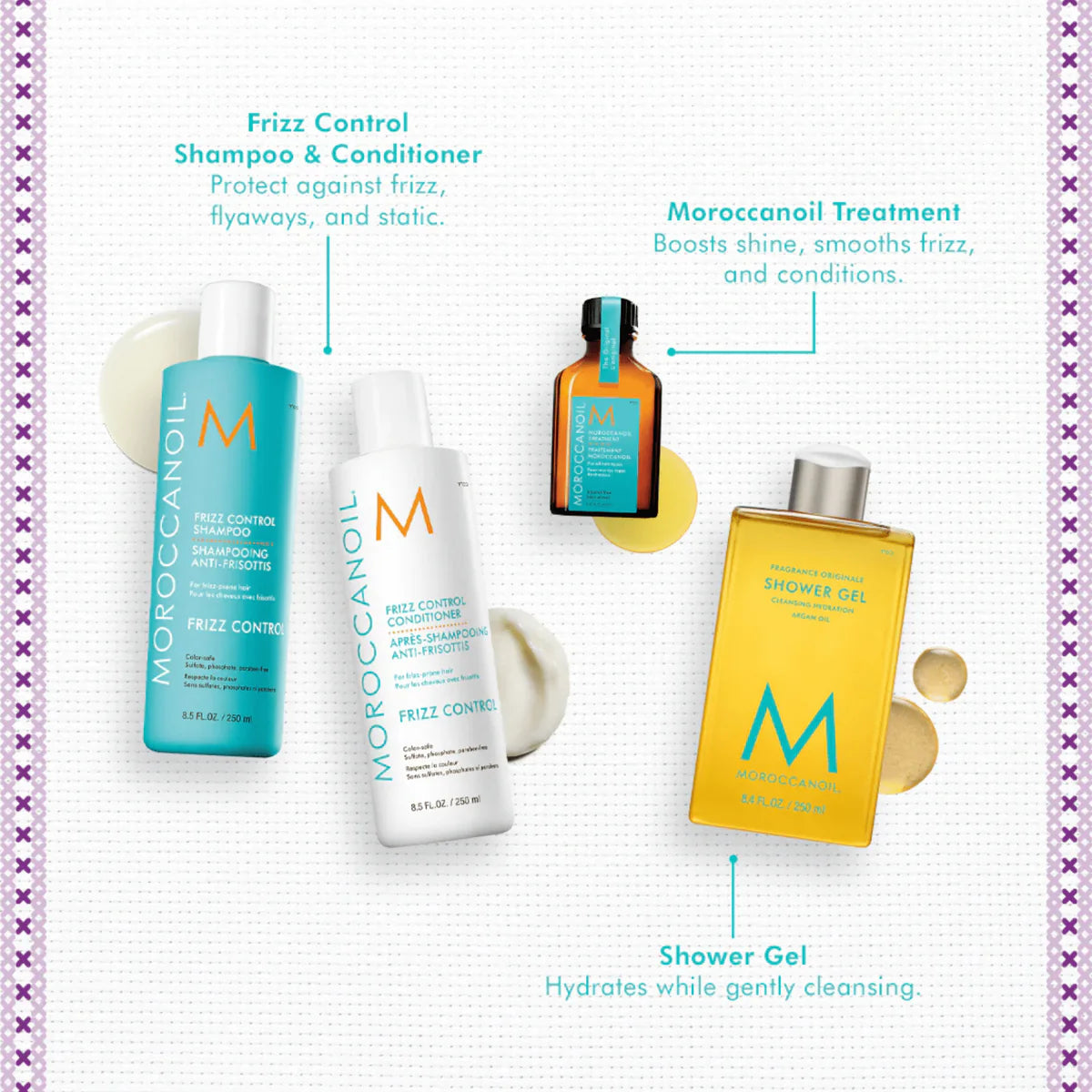 Moroccanoil coffret des fêtes -anti-frissotis