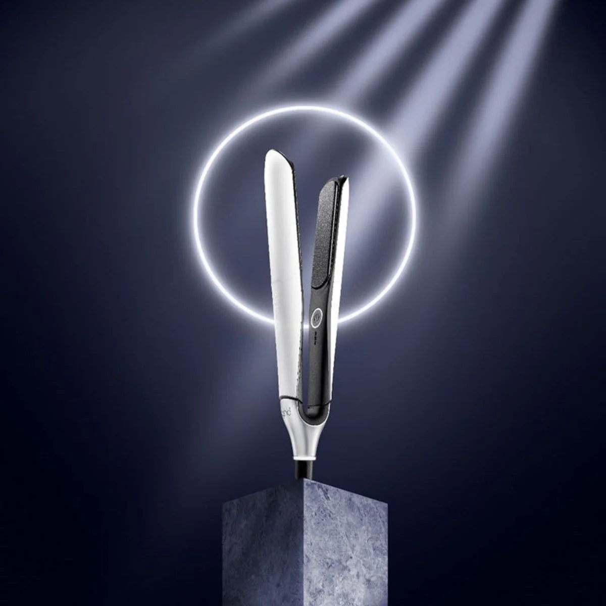 GHD fer plat chronos blanc