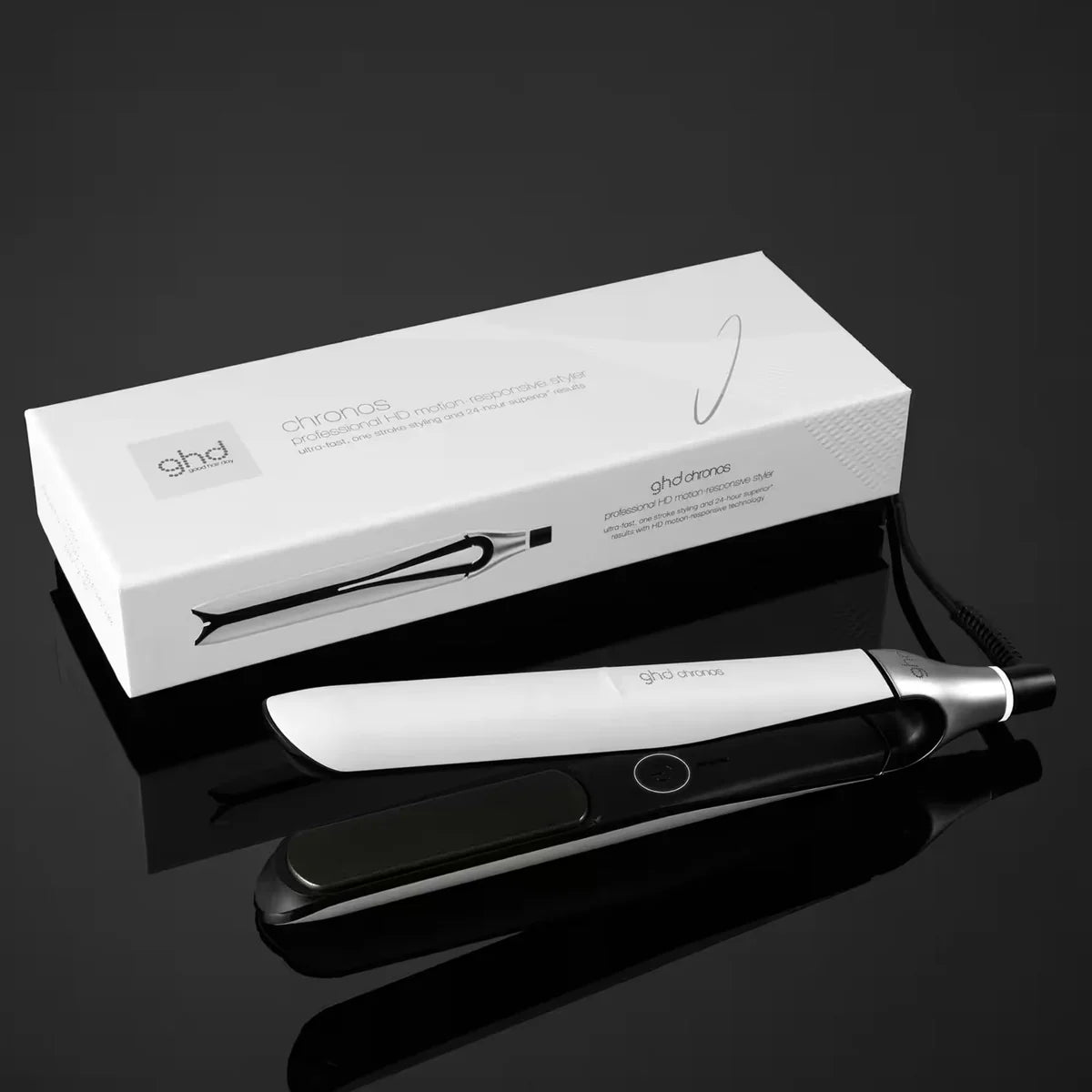 GHD fer plat chronos blanc